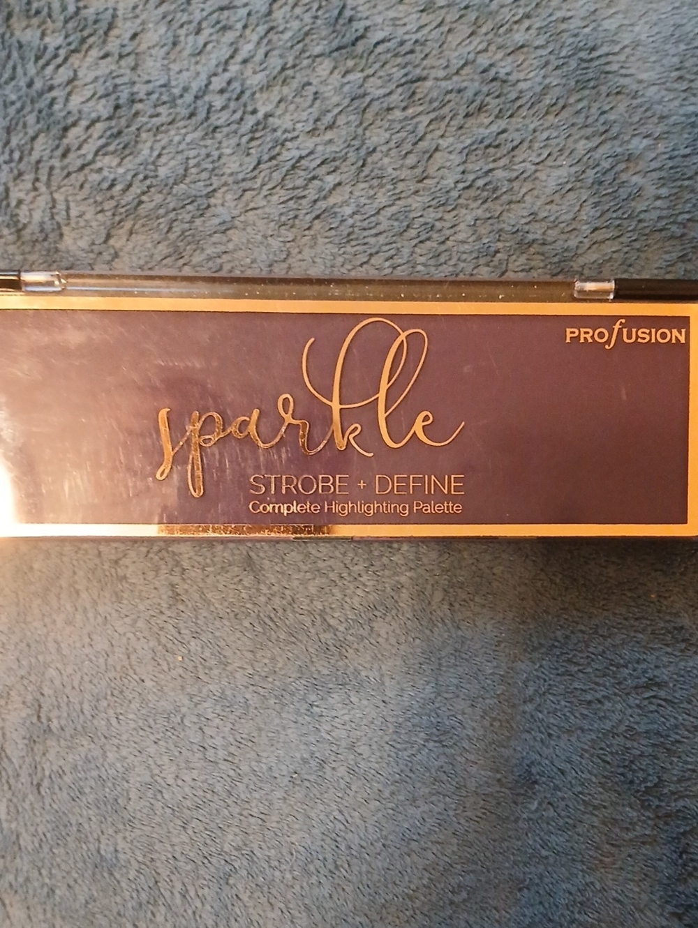 Profusion Cosmetics Compact Palette - Purple & Gold Trim